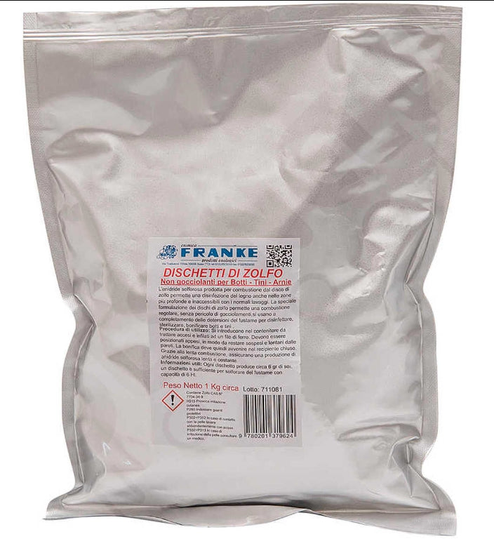 Sulfur discs (1 kg)